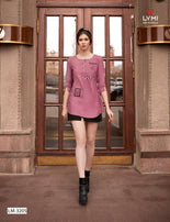 Lymi Inspire Casual Wear Rayon Flex Tops Catalog Collection
