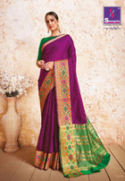 Shangrila Kalamkari Silk 6 Festive Wear Rich Saree Catalog Collection