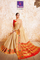 Shangrila Kalamkari Silk 6 Festive Wear Rich Saree Catalog Collection