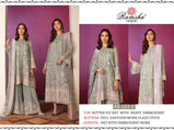 Ramsha R 161 To 164 Embroidery Pakistani Suits Catalog Colllection