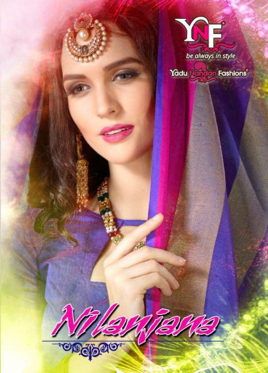 YNF Nilanjana Cotton Silk Saree Catalog Collection