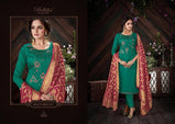 Belliza Banarasi 3 Jam Silk Fancy Banarasi Dupatta Suits Catalog Collection