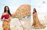 Sanskaar Suhane Pal Vol-21 Georgette Printed Saree Catalog Collection