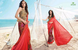 Sanskaar Suhane Pal Vol-21 Georgette Printed Saree Catalog Collection