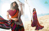 Sanskaar Suhane Pal Vol-21 Georgette Printed Saree Catalog Collection