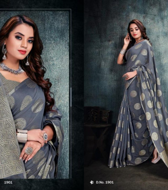 Kesari Exports Vellora Vol-9 Kashish Silk Banarasi Saree Catalog