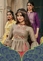 Kajal Style Fashion Holic Vol-1 Desinger Kurti Catalog Collection