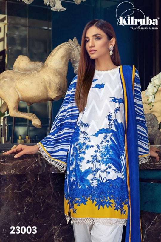 Kilruba Muzlin Lawn Collection 2020 Pakistani Style Dress Material Catalog