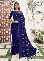 Saroj Natkhat Fancy Chiffon Saree Catalog Collection