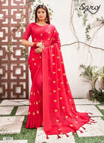 Saroj Natkhat Fancy Chiffon Saree Catalog Collection