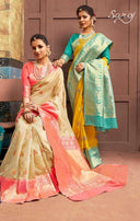 Saroj Fulmala Lichi Silk Saree with Rich Pallu Catalog