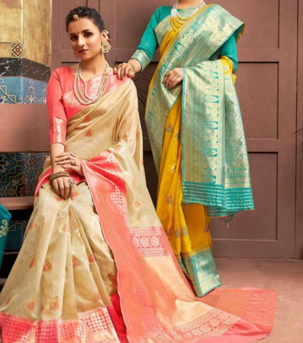 Saroj Fulmala Lichi Silk Saree with Rich Pallu Catalog