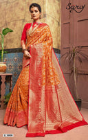 Saroj Fulmala Lichi Silk Saree with Rich Pallu Catalog