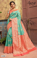 Saroj Fulmala Lichi Silk Saree with Rich Pallu Catalog