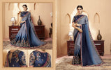 Kessi Foram Liva Satin Georgette Fancy Saree Catalog