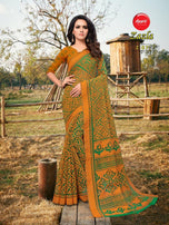 Apple Zazla Brasso Weaving Saree Catalog Collection