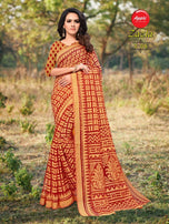 Apple Zazla Brasso Weaving Saree Catalog Collection
