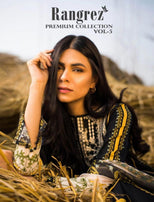 Shree Fabs Rangrez Premium Collection Vol-5 Jam Cotton Pakistani Style Suit Catalog