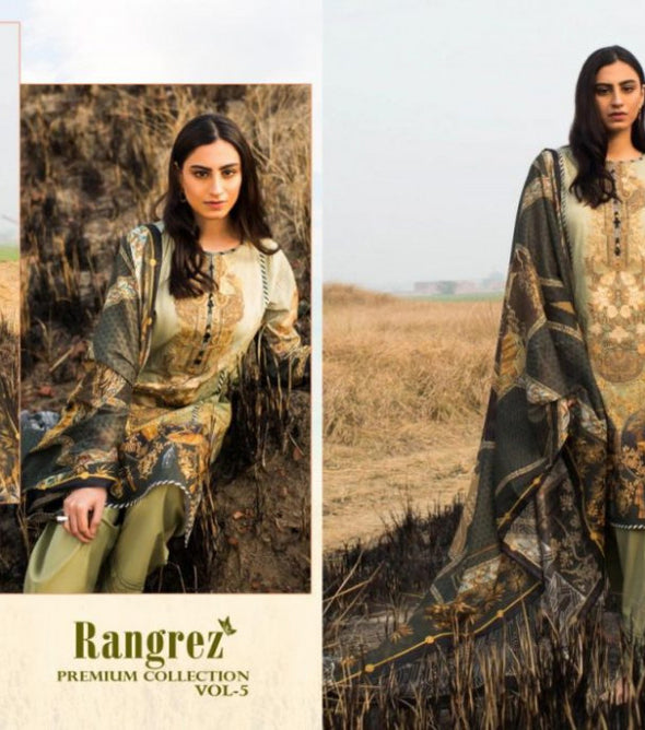 Shree Fabs Rangrez Premium Collection Vol-5 Jam Cotton Pakistani Style Suit Catalog