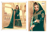 Rama Fashion Raazi Zarkan 30025 to 30032 Series Faux Georgette Suits Catalog