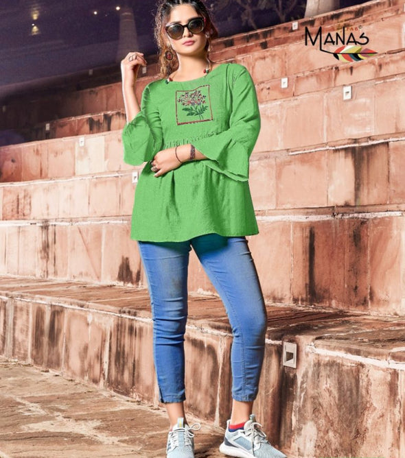Manas Rim Zim Western Tops Catalog Collection