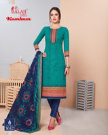 Balaji Cotton Kumkum Vol-22 Cotton Readymade Salwar Suit Catalog