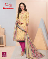Balaji Cotton Kumkum Vol-22 Cotton Readymade Salwar Suit Catalog