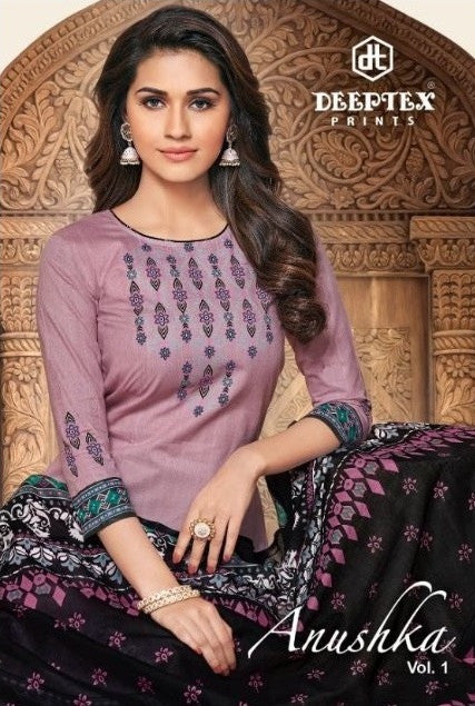 Deeptex Anushka Vol-1 Jetpur Cotton Readymade Salwar Suit Catalog