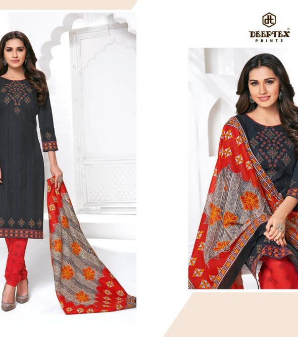 Deeptex Anushka Vol-1 Jetpur Cotton Readymade Salwar Suit Catalog