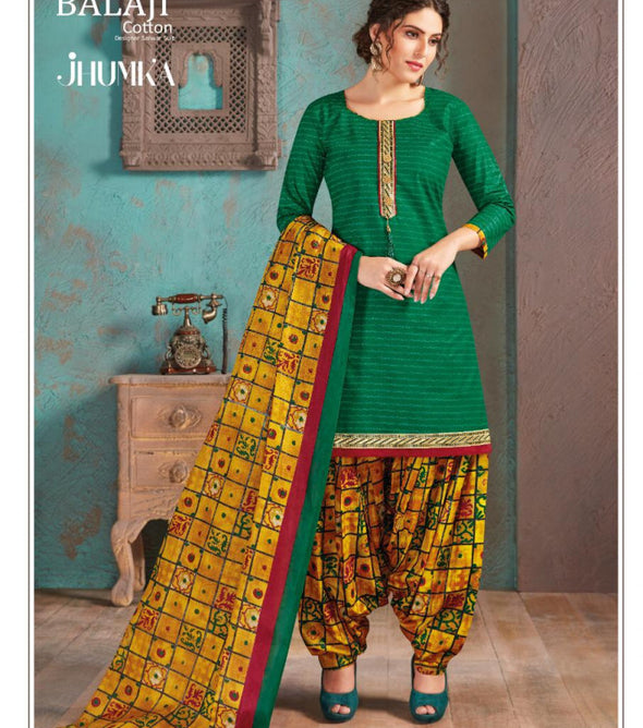 Balaji Cotton Jhumka Vol-1 Jetpur Cotton Readymade Salwar Suit Catalog
