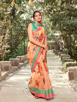 Shangrila Kadambari Linen 4 Digital Printed Saree Catalog Collection