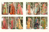 Shangrila Kadambari Linen 4 Digital Printed Saree Catalog Collection