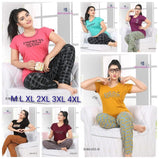 Kavyansika 455 Cotton Night Suits Catalog Collection