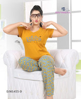 Kavyansika 455 Cotton Night Suits Catalog Collection
