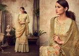 Glossy Huma 81-88 Series Georgette Sequence Work Plazzo Style Suits Catalog Collection