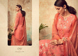 Glossy Huma 81-88 Series Georgette Sequence Work Plazzo Style Suits Catalog Collection