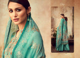 Glossy Huma 81-88 Series Georgette Sequence Work Plazzo Style Suits Catalog Collection