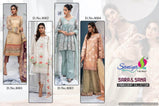 Saniya Trendz Sara & Sana Embroidery Collection Pakistani Style Salwar Kameez Catalog