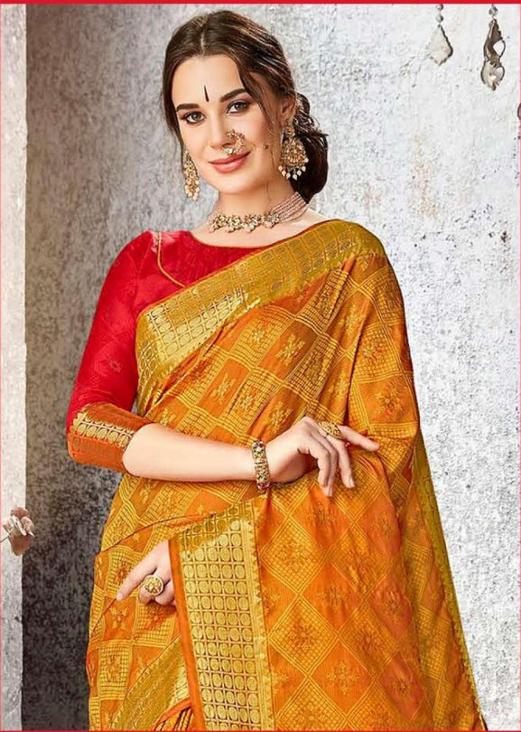 YNF Advika Kanjivaram Silk Saree Catalog Collection