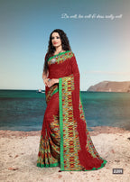 Kodas Rajvi Vol-10 Printed Saree Catalog Collection