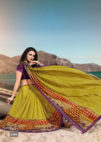 Kodas Rajvi Vol-10 Printed Saree Catalog Collection