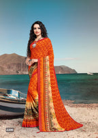 Kodas Rajvi Vol-10 Printed Saree Catalog Collection