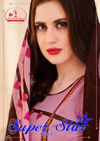 Miss World Super Star Cotton Summer Wear Printed Dress Material Catalog