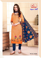 Miss World Super Star Cotton Summer Wear Printed Dress Material Catalog