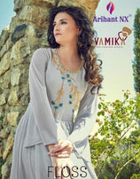 Arihant Nx Floss Georgette Designer Gown Catalog Collection