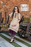 Blue Hills Walkway-X Rayon Kurti With Bottom Excluse Catalog Collection