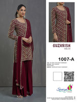 Saniya Guzarish 1 Georgette Embroidery Suits Catalog Collection