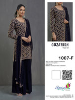 Saniya Guzarish 1 Georgette Embroidery Suits Catalog Collection