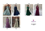 Arihant-Floret-6 Silk Long Party Wear Kurtis Catalog Collection
