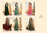 Arihant Silk Long Silk Gown Style Kurtis Catalog Collection